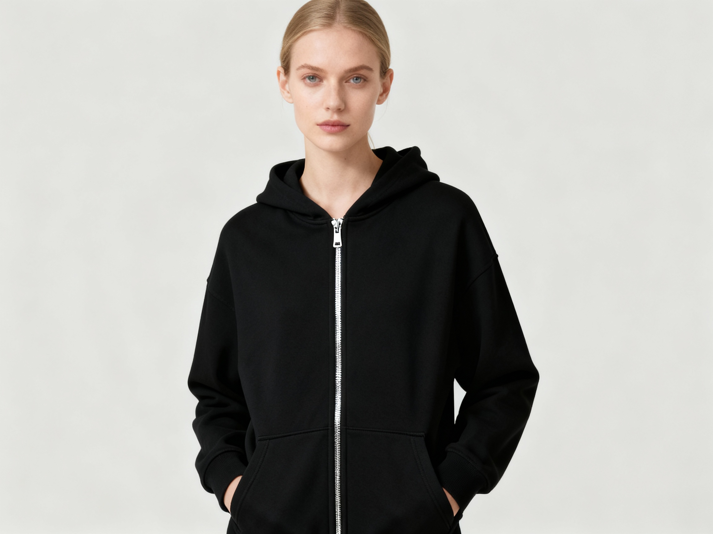 Vasanoir Original Typography Premium Unisex Zip Hoodie