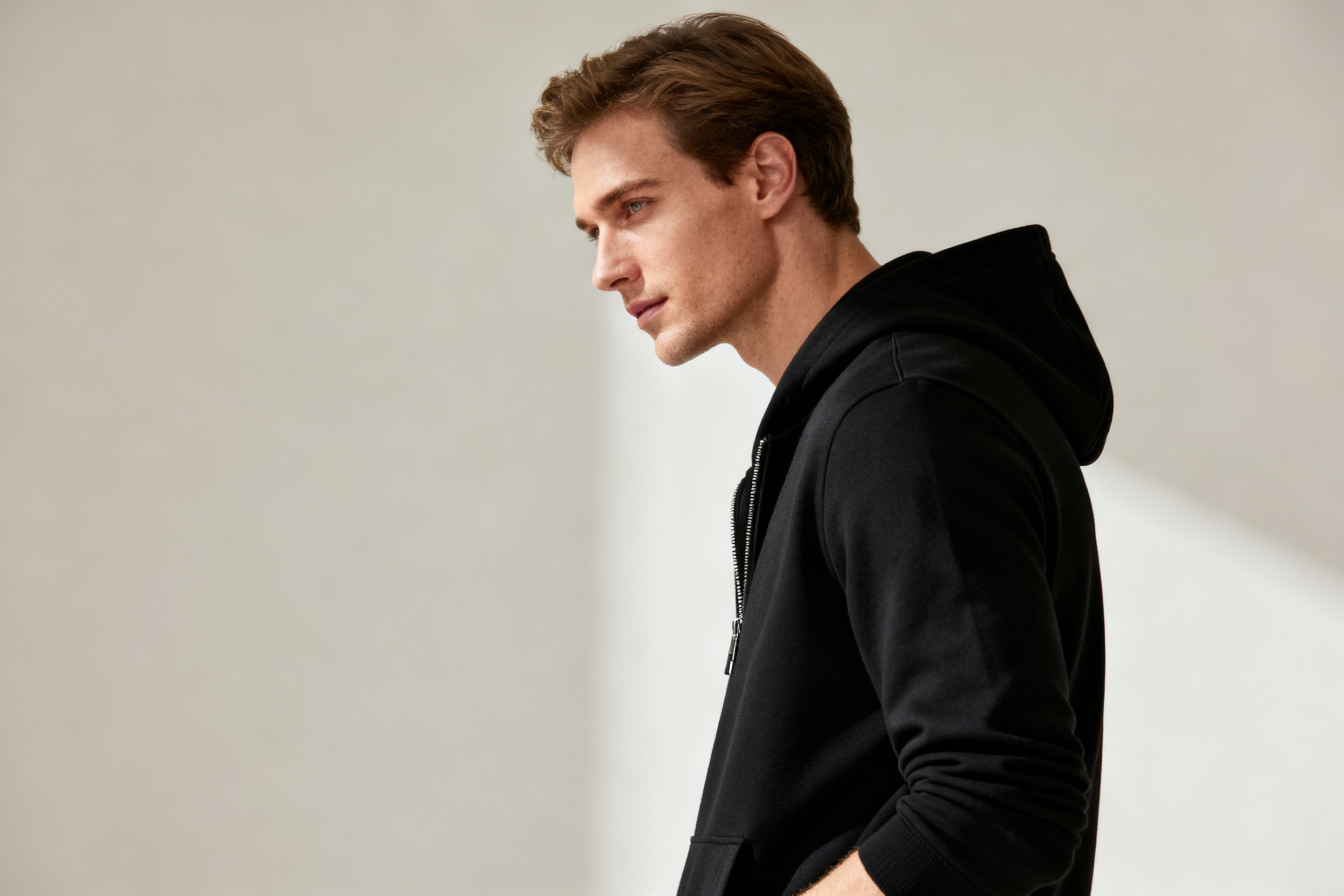 Vasanoir Original Typography Premium Unisex Zip Hoodie