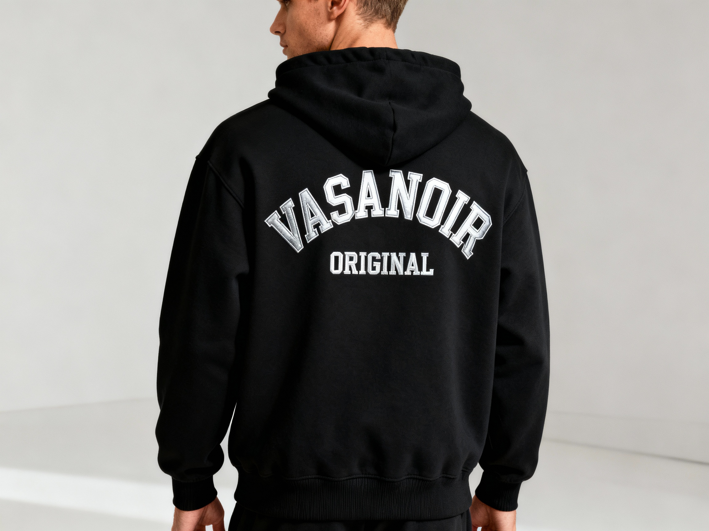 Vasanoir Original Typography Premium Unisex Zip Hoodie